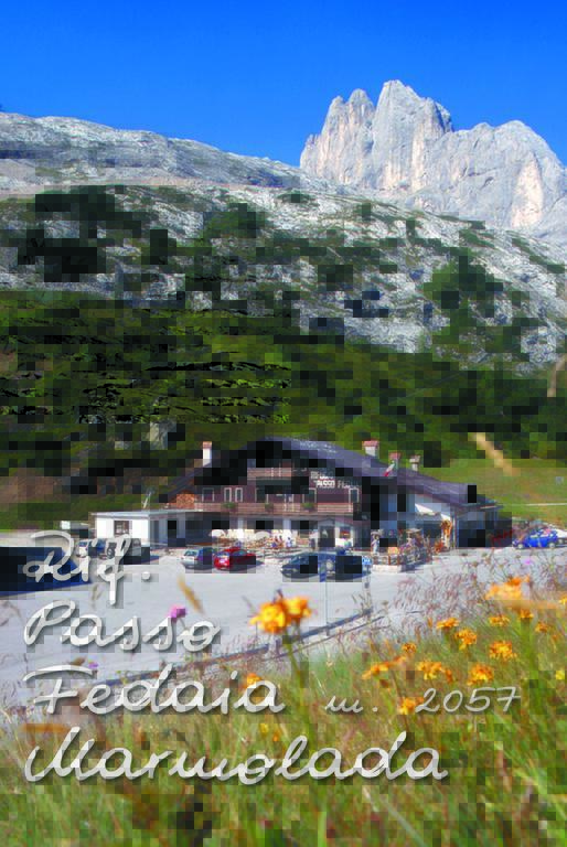 Hotel Rifugio Fedaia Malga Ciapela Exterior foto