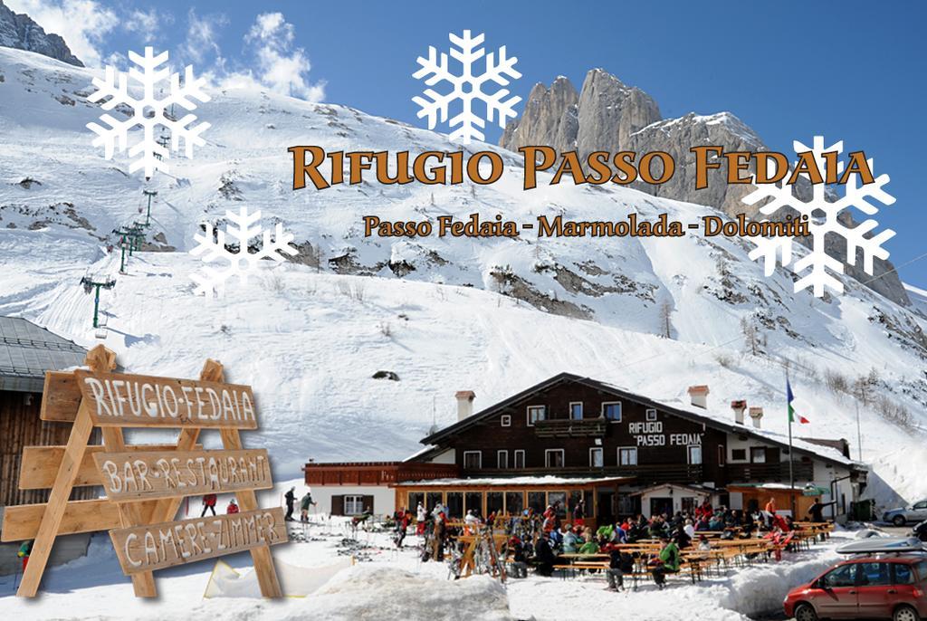 Hotel Rifugio Fedaia Malga Ciapela Exterior foto